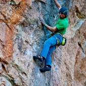 resting on that horrednouse sloper crimp thank god i never have to do that route again